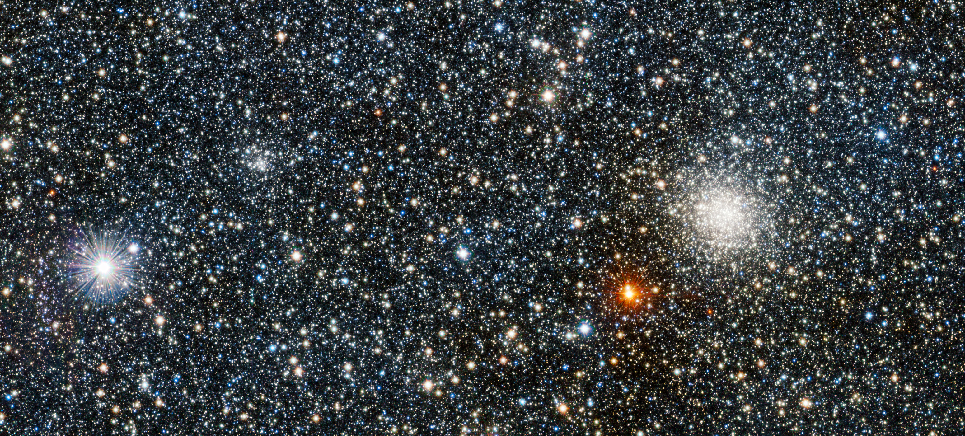 European Telescope Discovers Rare Ancient Star Clusters